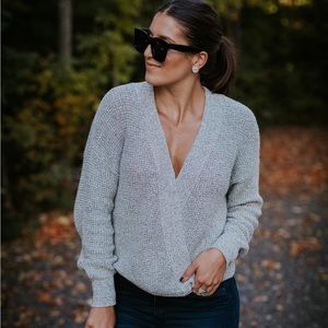 Astr the label wrap sweater